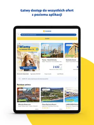 Rainbow Wakacje & Wycieczki android App screenshot 3